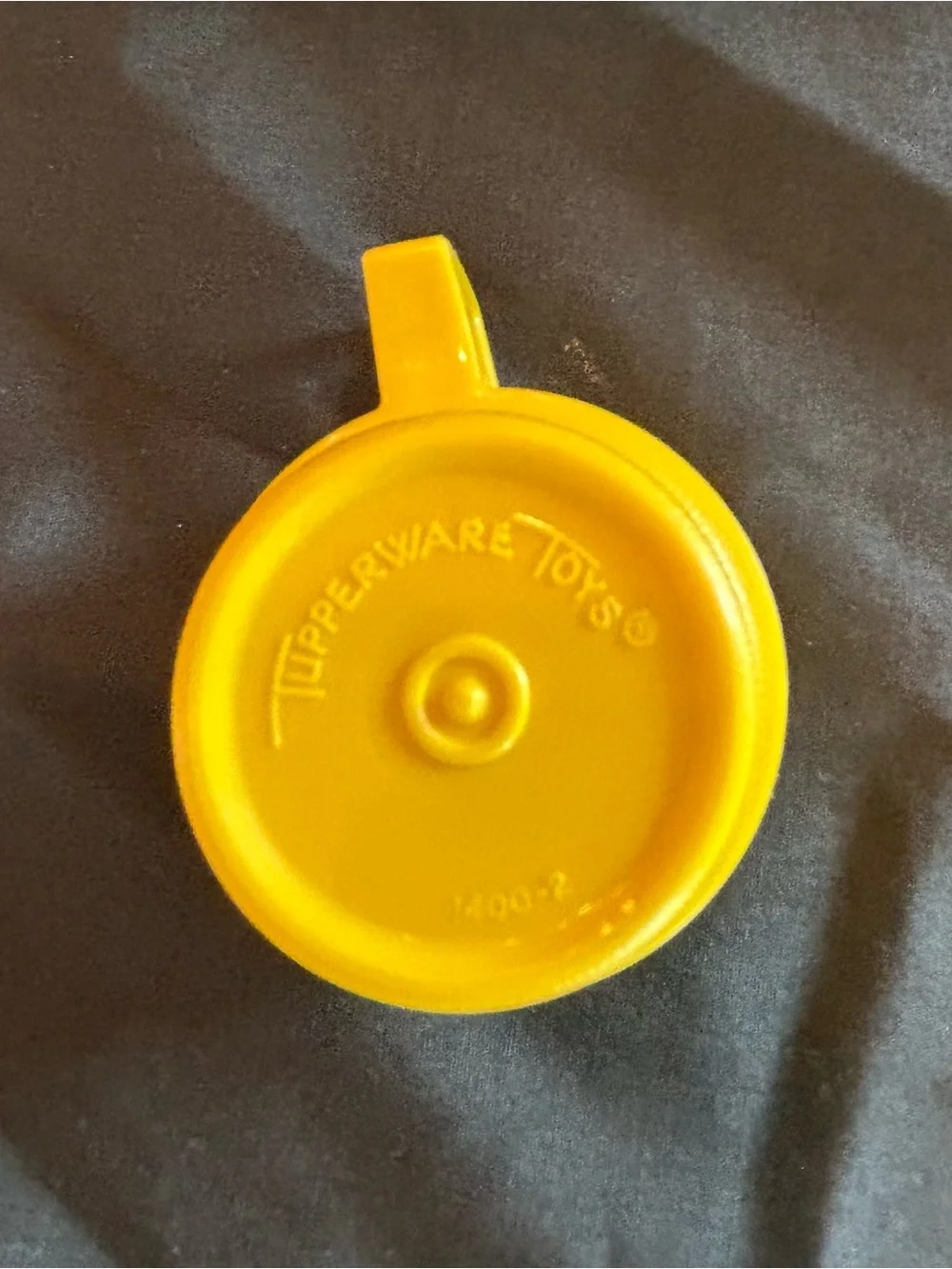 VTG Tupperware TupperToy Serve-It Set Orange Pitcher with Lid, 3 Mugs, 1 Bowl